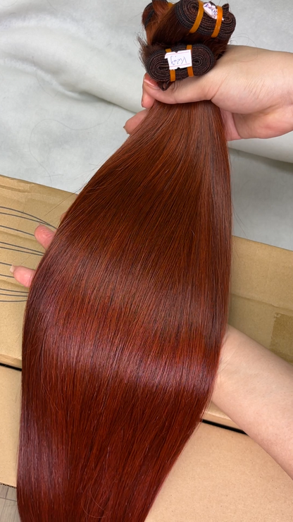 26 inches Cajun Color Hair Extensions, 100% Human Hair Bundles