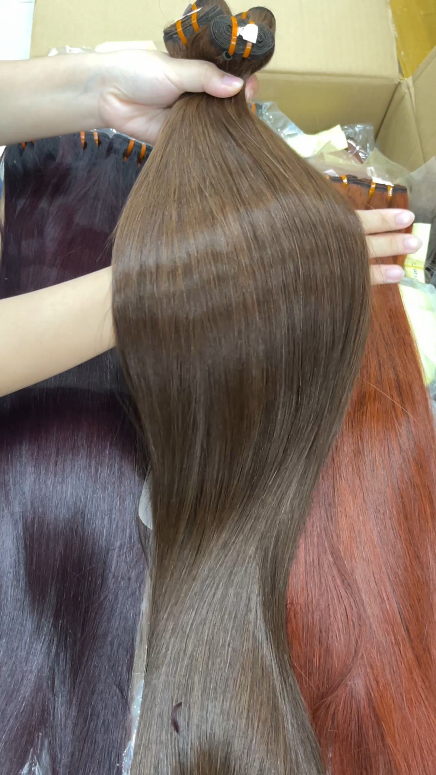 Rich Brown weft